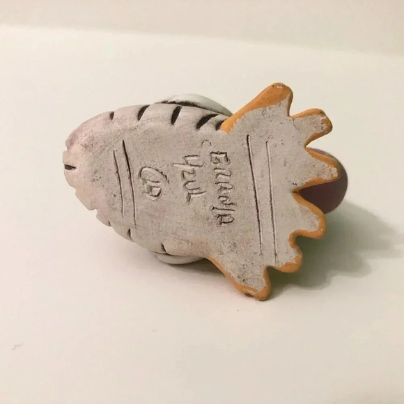 Vtg Artesania Rinconada Pottery Bird 3  Inch Tall Figurine - Picture 6 of 11